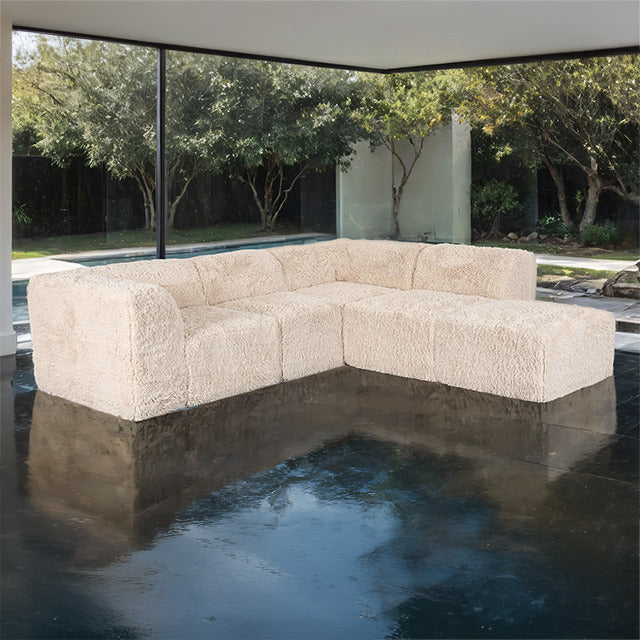 Nappi L-Sectional, Sand - view 4