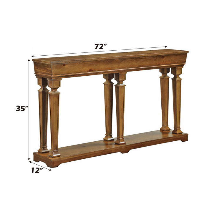 Garrison Console Table – dimensions diagram