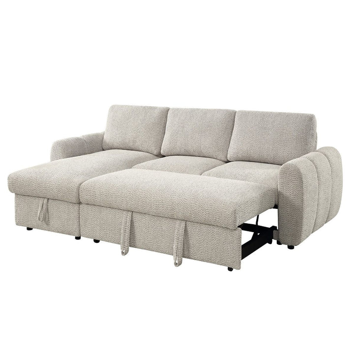 Nuriel Reversible Sectional Sofa w/Sleeper &amp; Storage – view 7