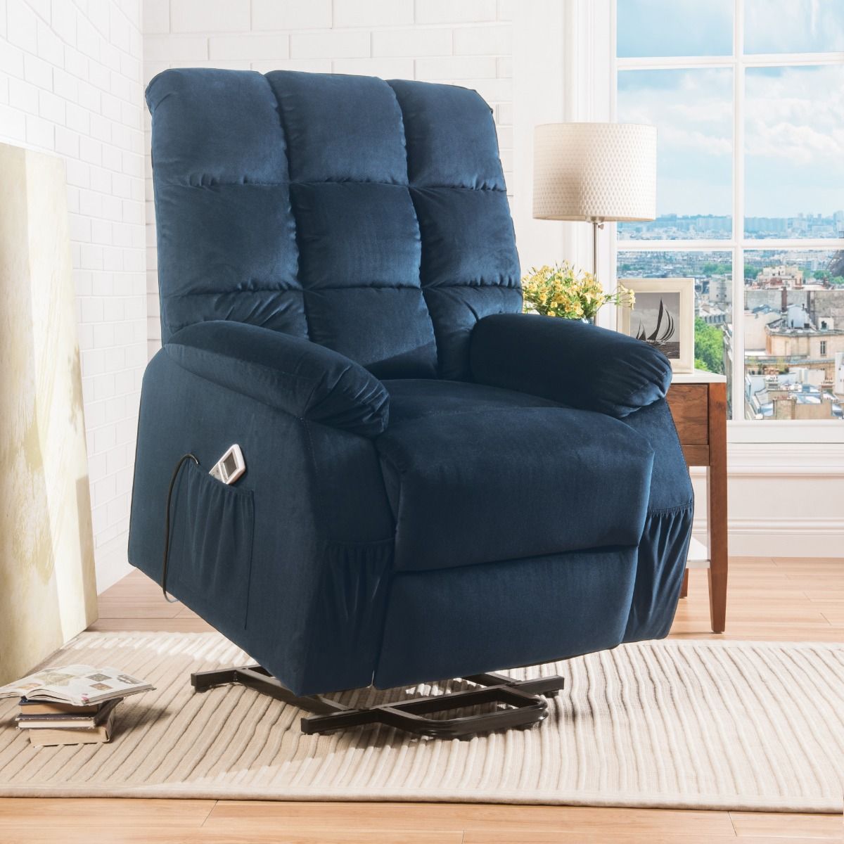 Ipompea Recliner with Power Lift & Massage