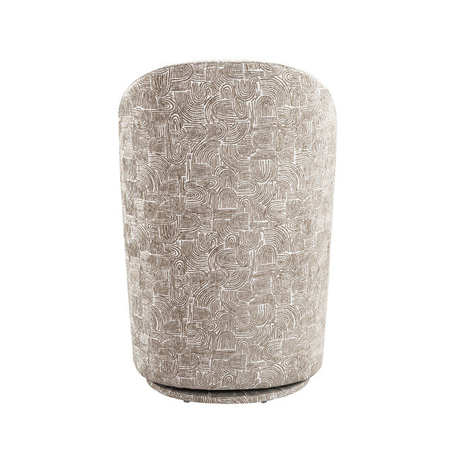 Vara Dining Swivel Chair, Oatmeal Beige - view 3
