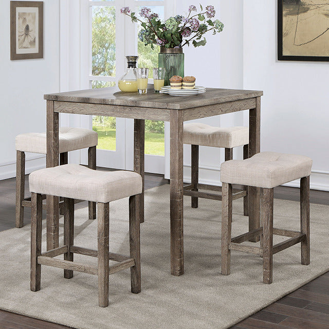 Torrean 5 Pc. Counter Ht. Set