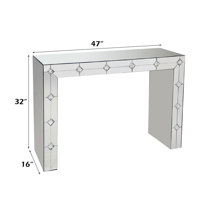 Hessa Console Table – dimensions diagram