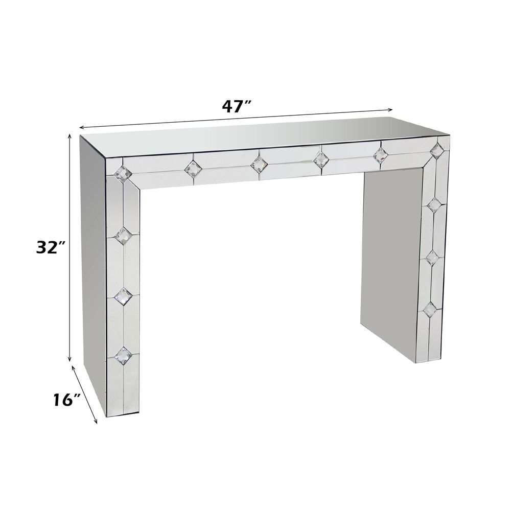 Hessa Console Table – dimensions diagram