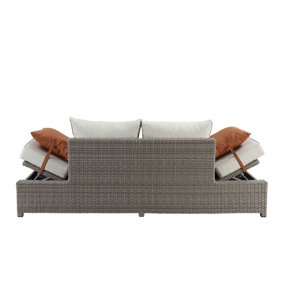 Salena Patio Sofa W/2 Pillows & Ottoman – view 10