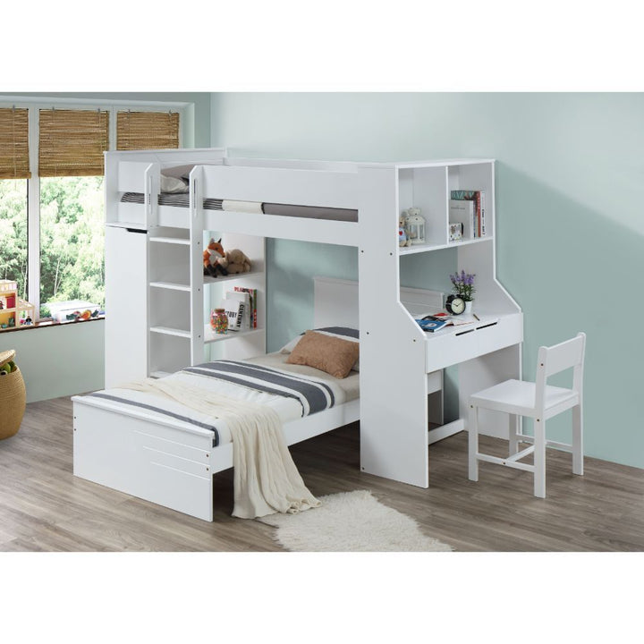 Ragna Twin Loft Bed W/Desk &amp; Wardrobe – view 5