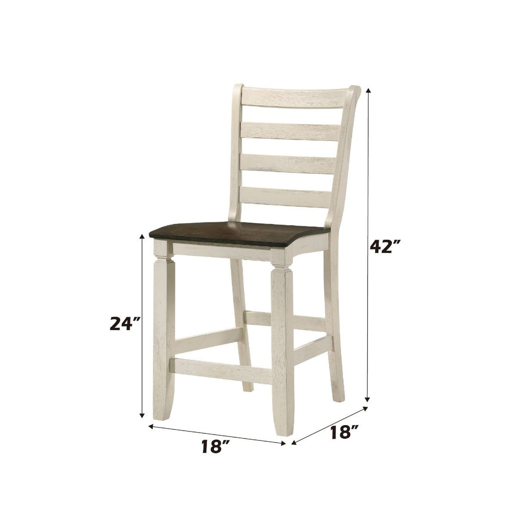 Tasnim Counter Height Chair (Set-2) – dimensions diagram