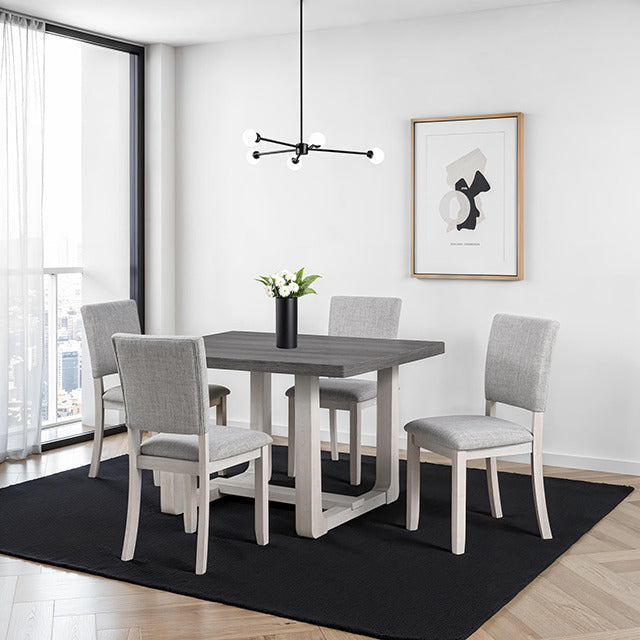 Sauro Dining Table, Gray - view 4