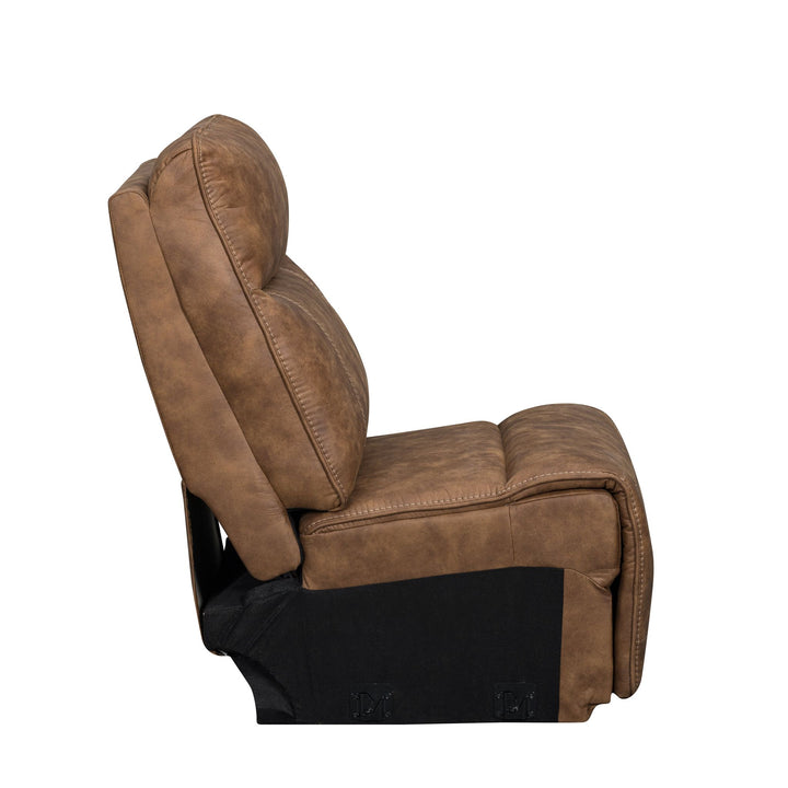 Kyra Armless Chair-Saddle