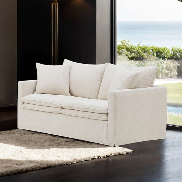 Crayford Loveseat, Taupe - view 4