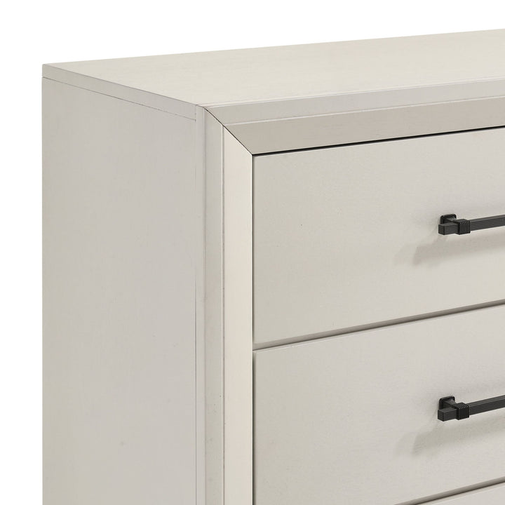 Ballard 5 Drawer Chest-White