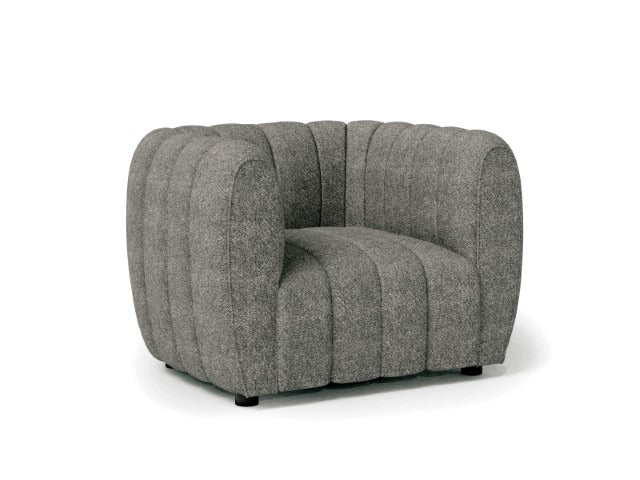 Aversa Chair, Charcoal Gray