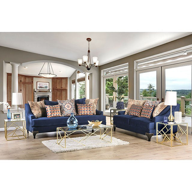 Sisseton Sofa, Navy - view 2