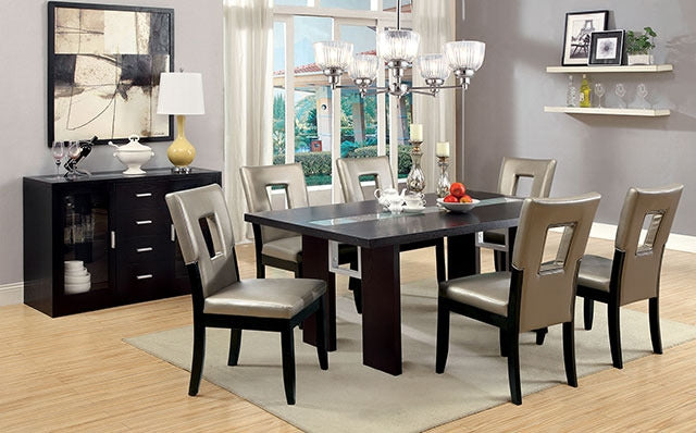 Luminar 7 Pc Dining Table Set - view 8