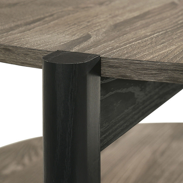 Hyde Round Coffee Table, Dark Gray - view 4