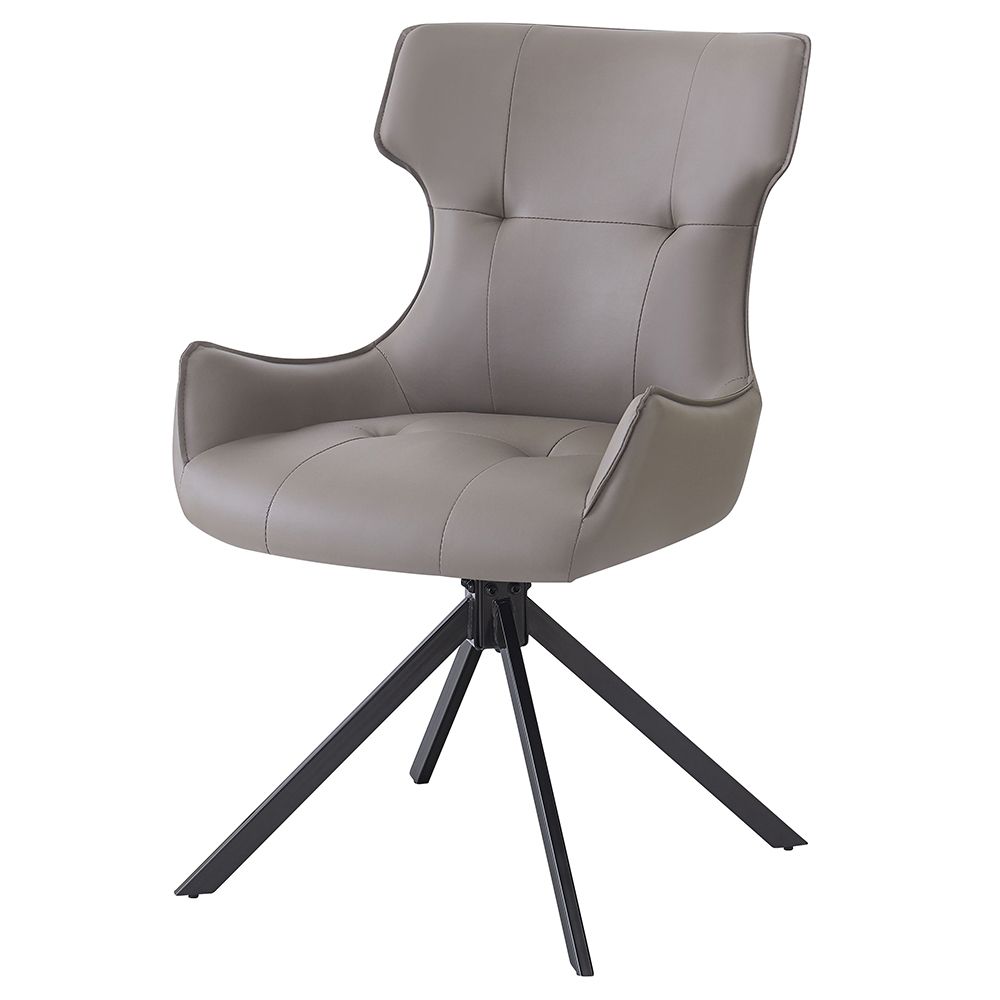Damita Side Chair w/Swivel (Set-2) – view 2