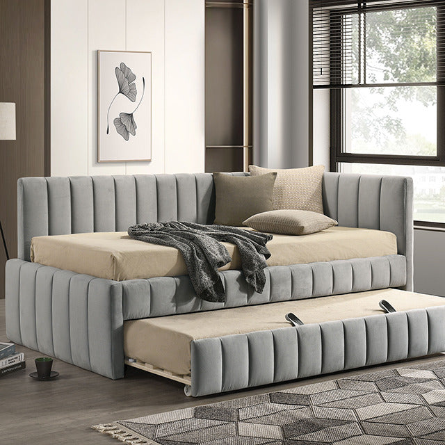 Nardi Twin Daybed W/ Trundle, Light Gray - view 3