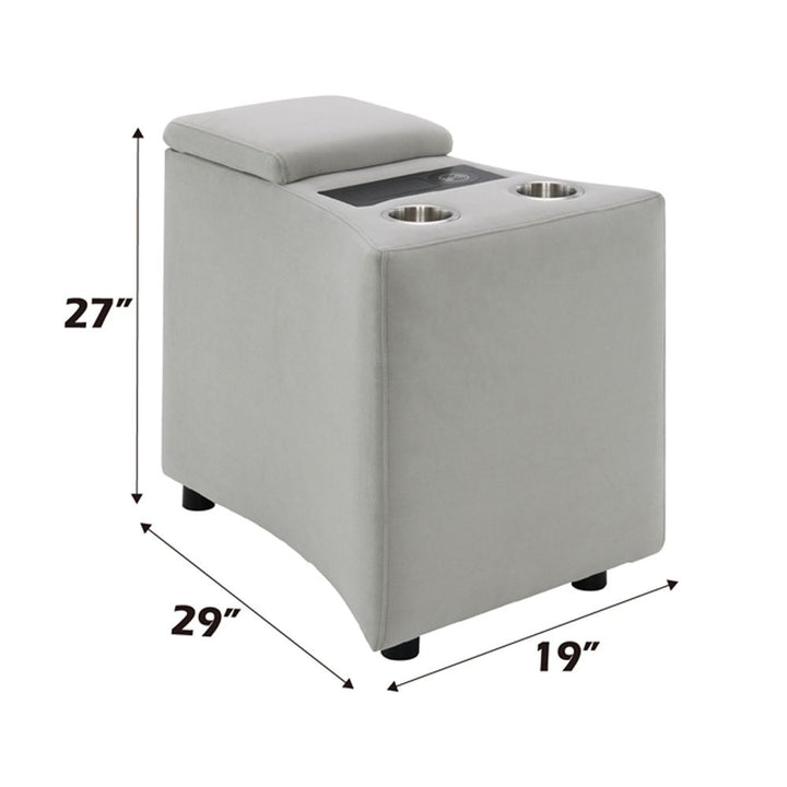 Emee Console w/USB – dimensions diagram