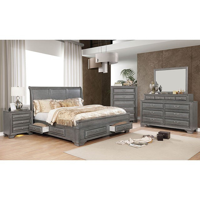 Brandt Mirror, Gray - view 2