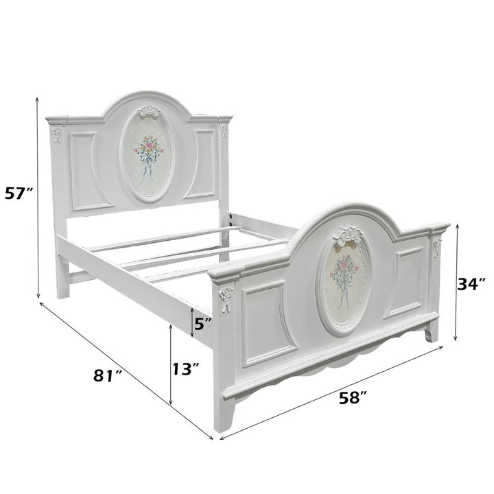 Flora Full Bed – dimensions diagram