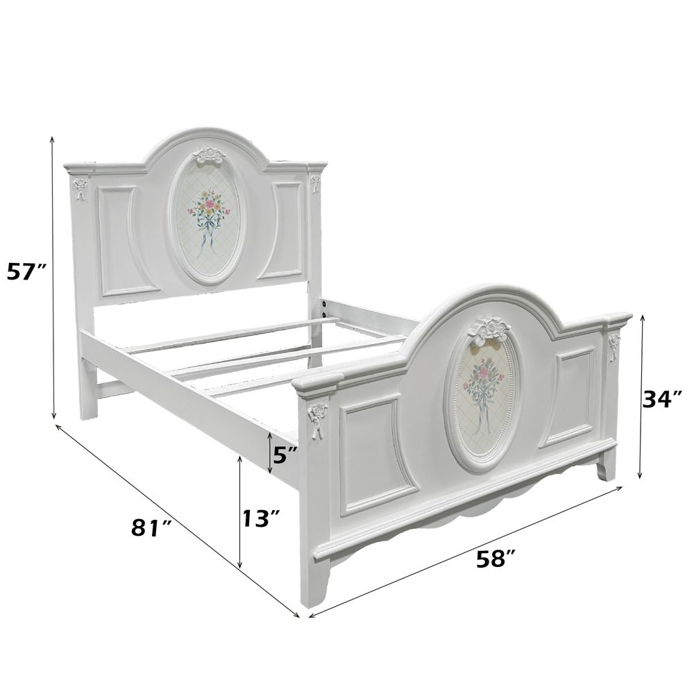 Flora Full Bed – dimensions diagram