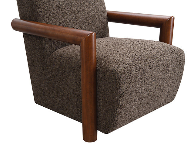 Esher Accent Chair, Deep Brown - view 7
