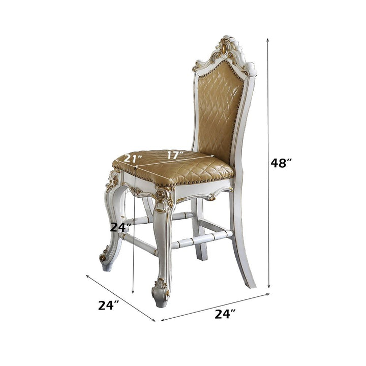 Picardy Counter Height Chair (Set-2) – dimensions diagram