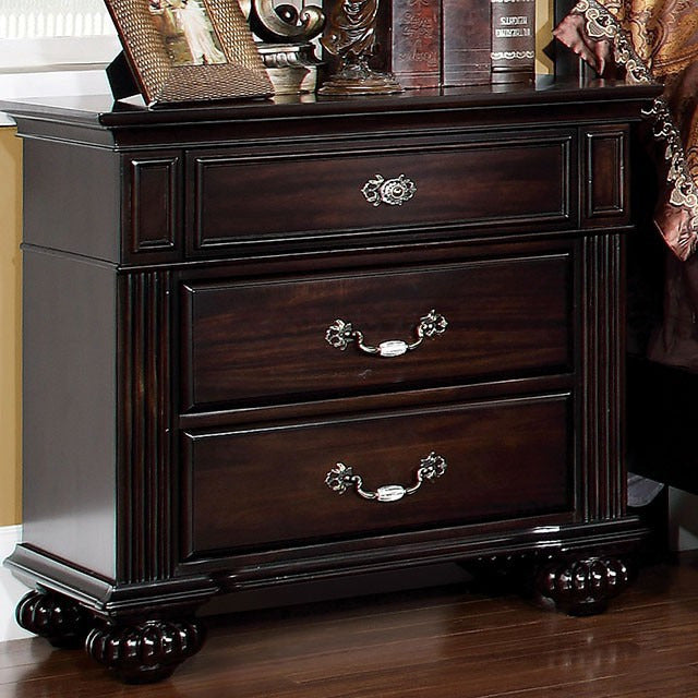 Syracuse Night Stand, Dark Walnut