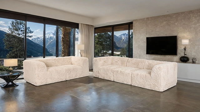 Nappi Loveseat, Sand - view 2