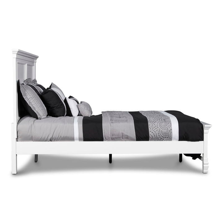 Tamarack White Twin Panel Bed