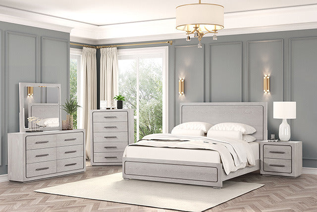 Crowthorne Bed, White Oak - view 6