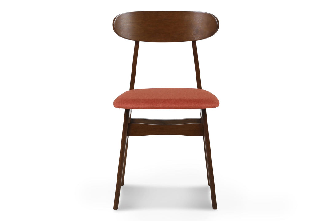 Morocco Dining Chair W/orange Seat Cushion (2 Per Carton)