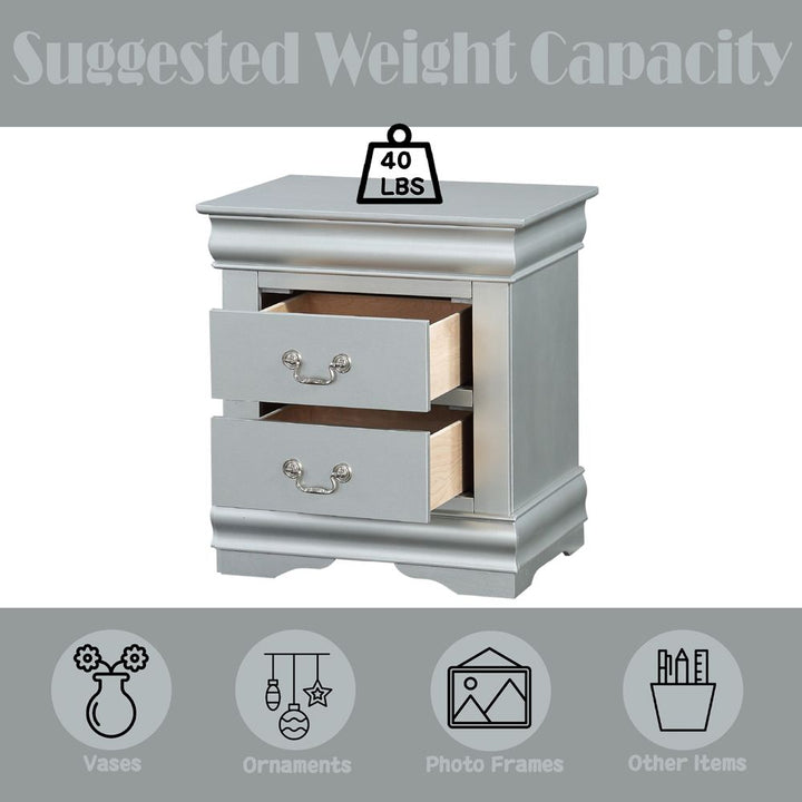 Louis Philippe III Nightstand