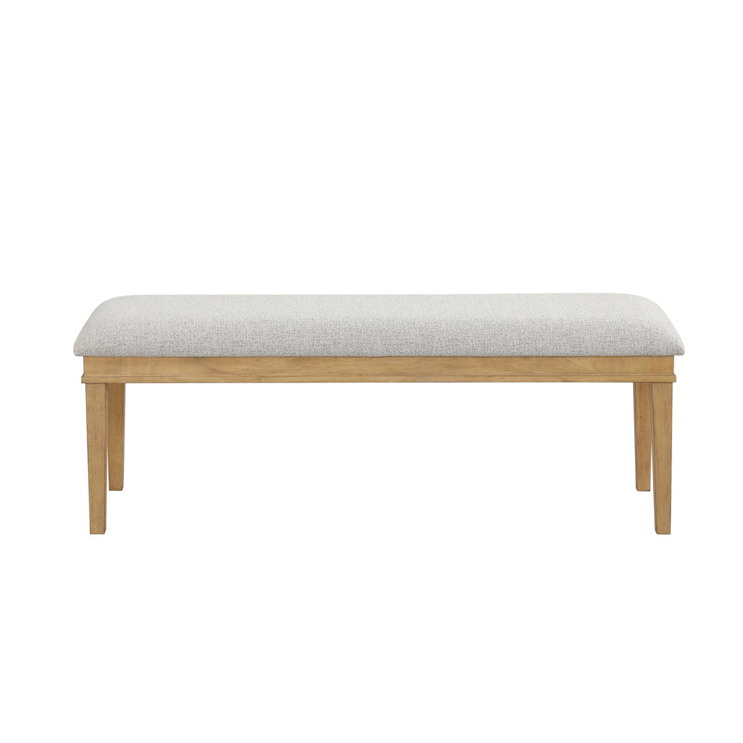 Essence Cushioned Dining Bench-Natural
