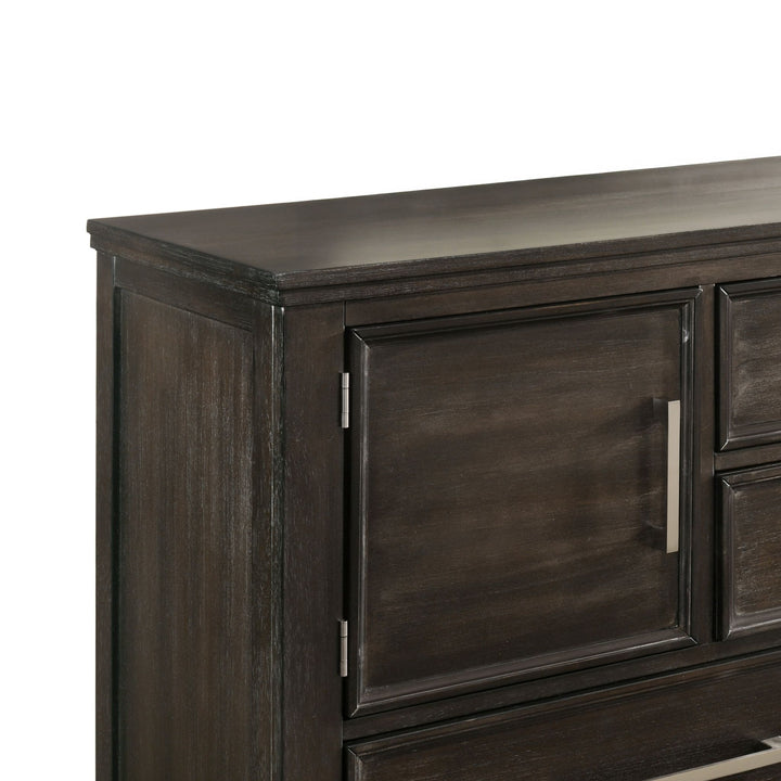 Andover 60" Dresser W/doors-Nutmeg