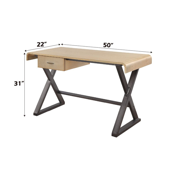 Danton Executive Writing Desk – dimensions diagram
