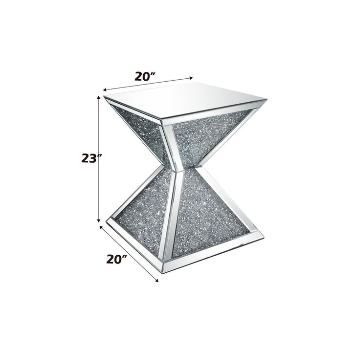 Noralie End Table – dimensions diagram