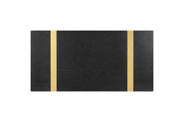 Horsham Coffee Table, Black/Gold - view 4