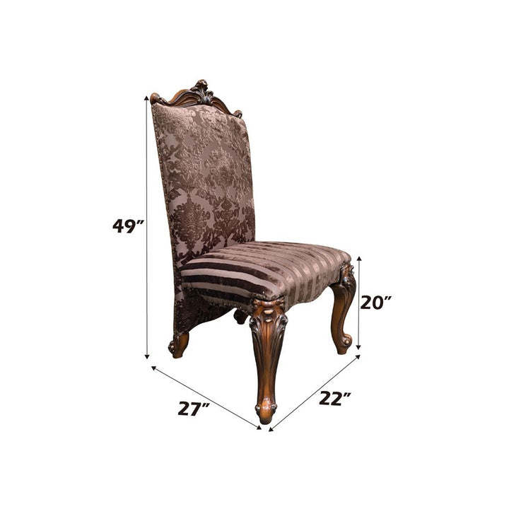 Versailles Side Chair (Set-2) – dimensions diagram