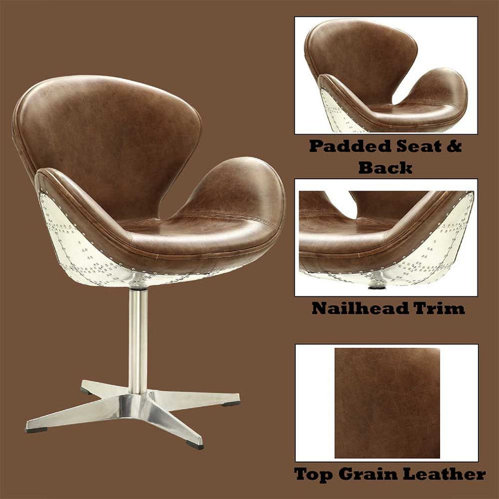 Brancaster Accent Chair W/Swivel – view 4