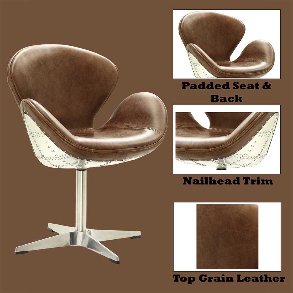 Brancaster Accent Chair W/Swivel – view 4