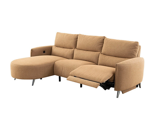 Galten Power Sectional, Brown - view 2