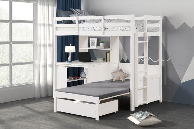 Mateo Twin/Twin Loft Bunk Bed - view 4