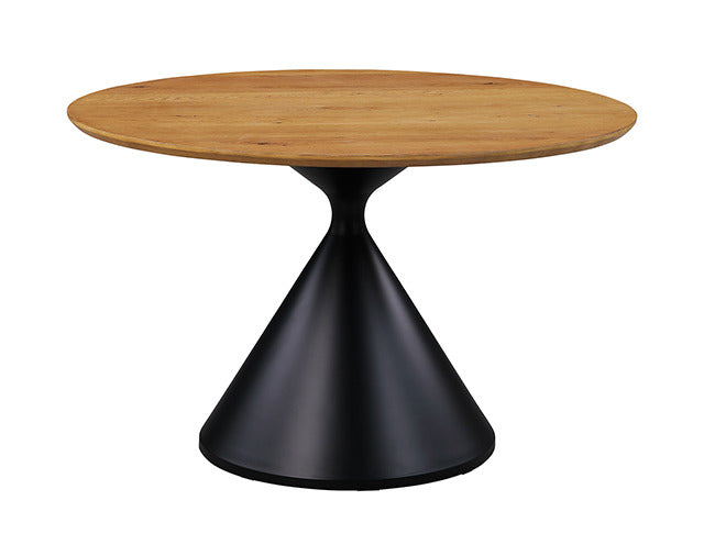 Athan 5 Pc. Dining Table Set, Oak/Black