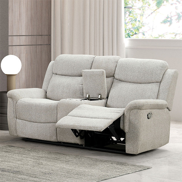 Sandbach Manual Reclining Loveseat with Console