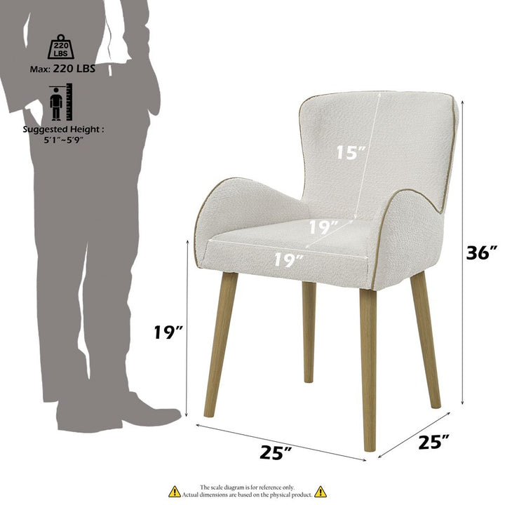 Qwin Side Chair (SET-2) – view 8
