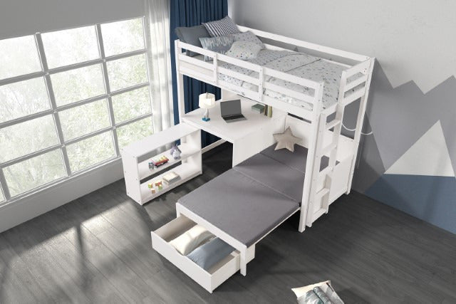 Mateo Twin/Twin Loft Bunk Bed - view 6