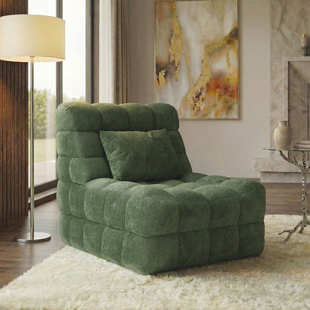 Kamili Massage Chair, Green - view 3