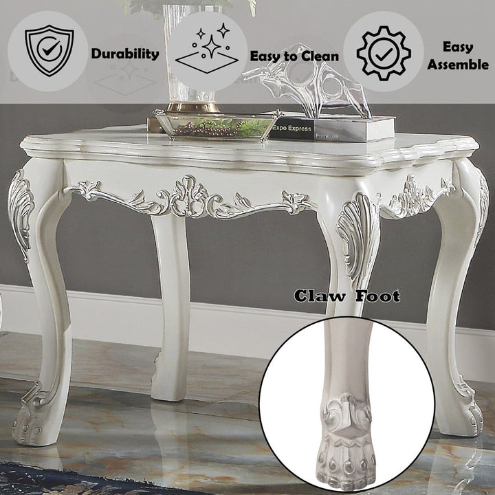 Dresden End Table – features callout