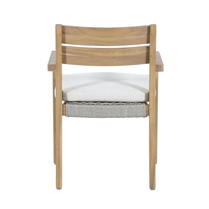Arden Wood And Wicker Patio Dining Chair (2 Per Carton)
